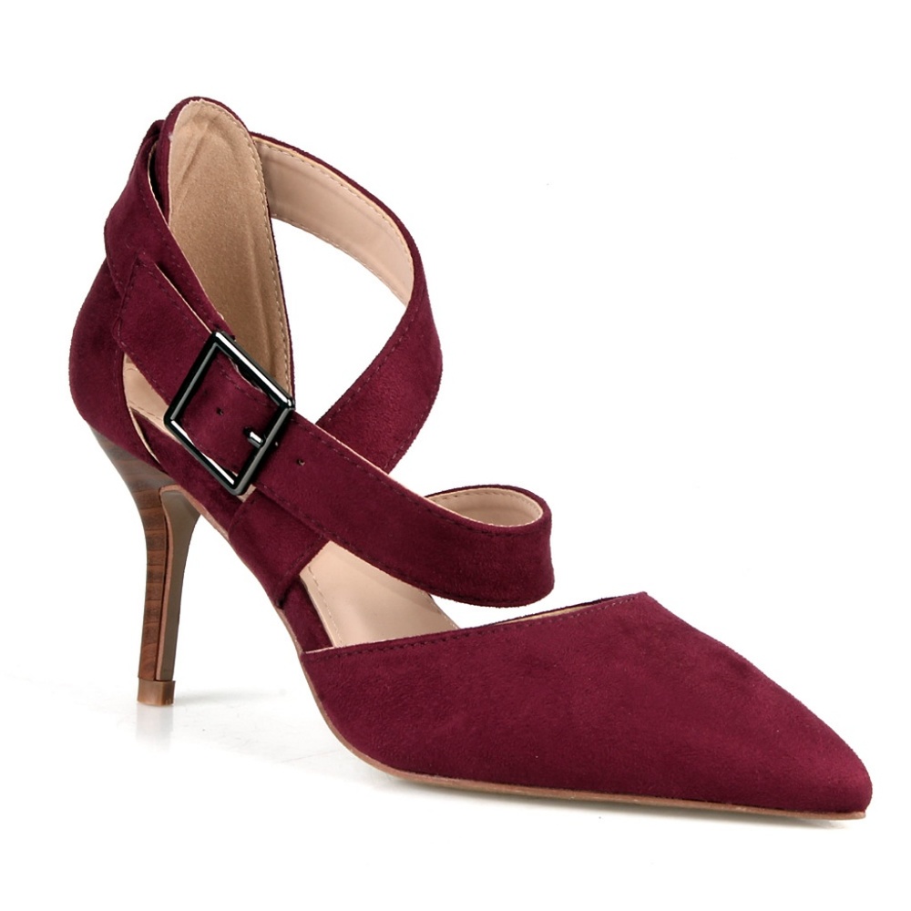 TARYN-01Criss cross Adjustable Ankle Strap Women's